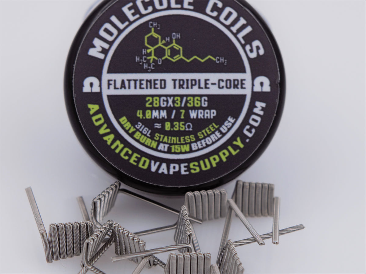 Molecule15 Flattened Coils